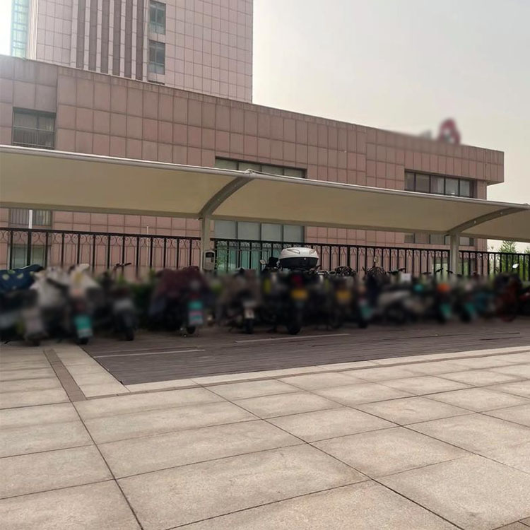 咸丰县膜结构电动车棚