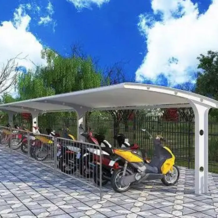 咸丰县膜结构电动车棚